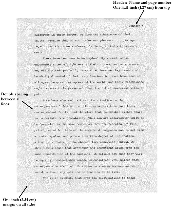 Sample Essay in MLA Format Page 6