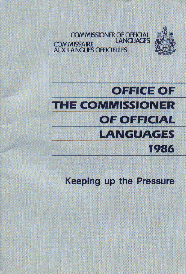 Office of the Commisssioner of Official Languages