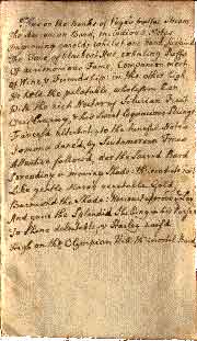 Manuscript Poem to John Philips