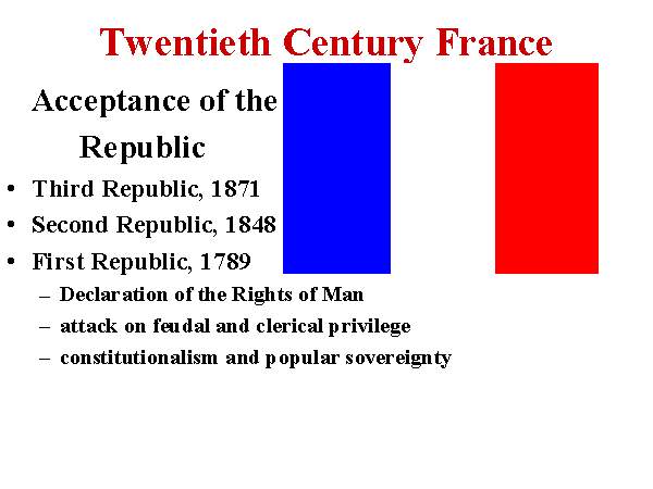 Twentieth Century France