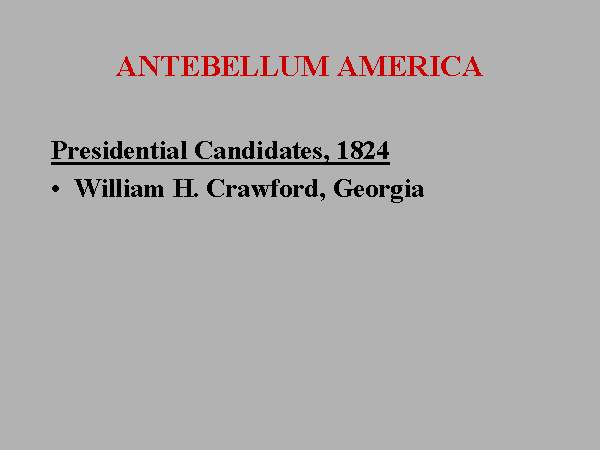 Antebellum America 3568