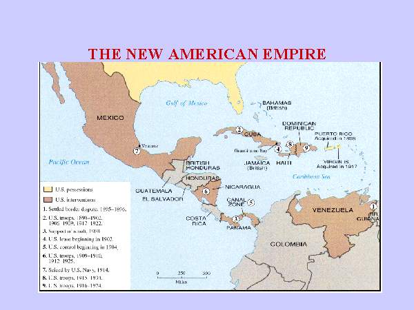 THE NEW AMERICAN EMPIRE