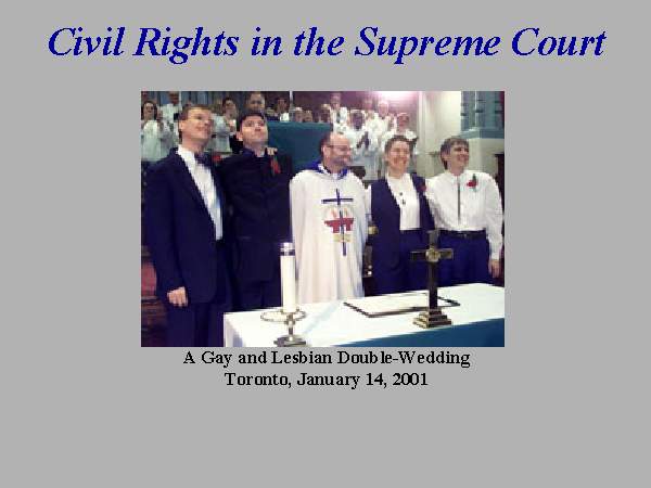 Civil Rights In The Supreme Court