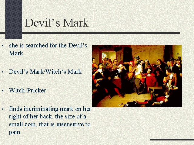 Devil’s Mark